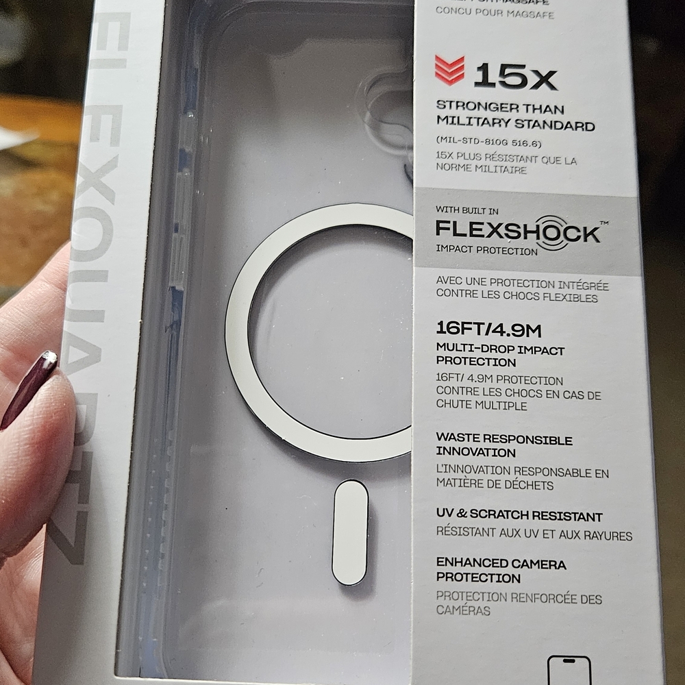 tech21 FlexShock Phone Case - Gray